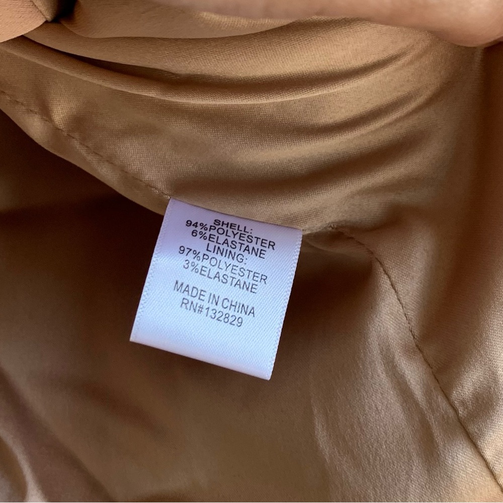 Revolve Camila Coelho Morena Blazer Nude Toffee Medium NWT Oversize Fit - Picture 10 of 11